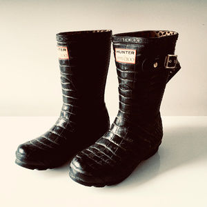 Jimmy Choo x Hunter Rain Boots Short